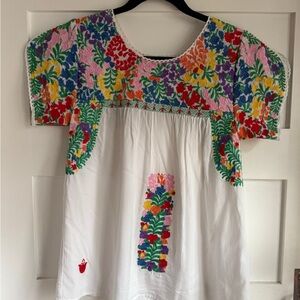 Oaxaca Embroidered Top